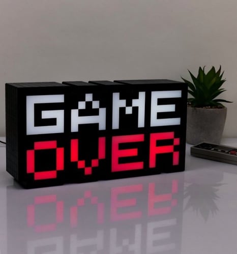 إضاءة قيم اوفر | Game Over Light
