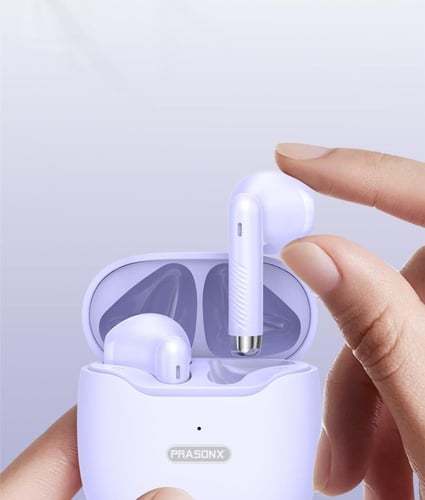 سماعة ايربدوز من PRASONX الاسود فقط