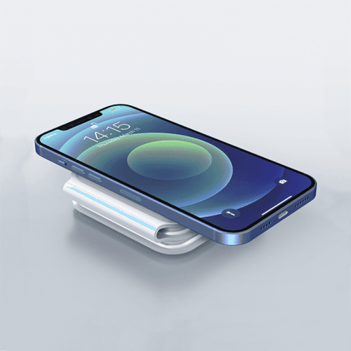 شاحن لاسلكي 15 وات 3 في 1 - أبيض WIWU