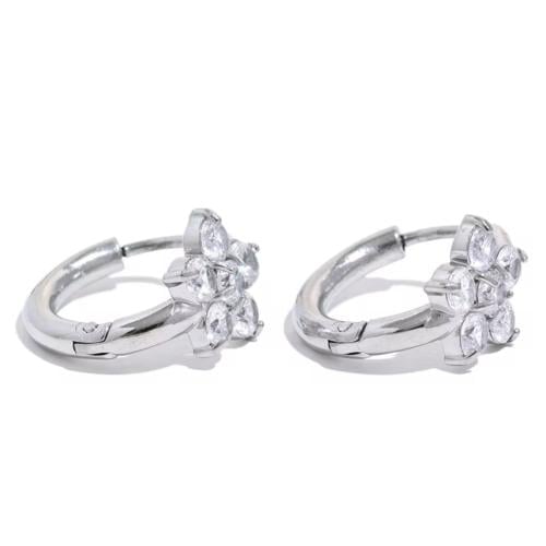 حلق زهر-فضي