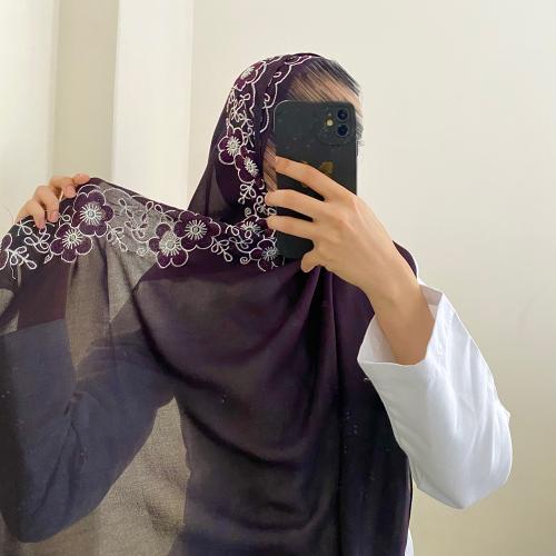 طرحة روح ليزر لون بنفسجي