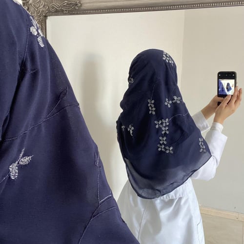 طرحة ماريا ليزر لون كحلي