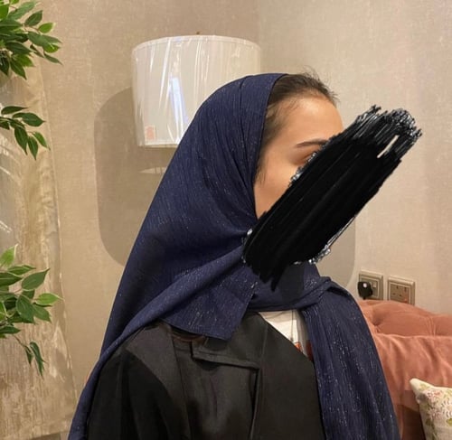 طرحة بلمعة- عدة الوان