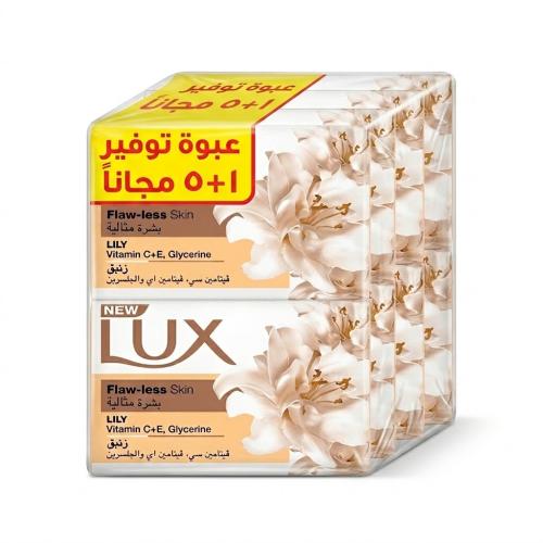 لوكس صابون قوالب لبشرة مثالية بالزنبق 70x6 جرام