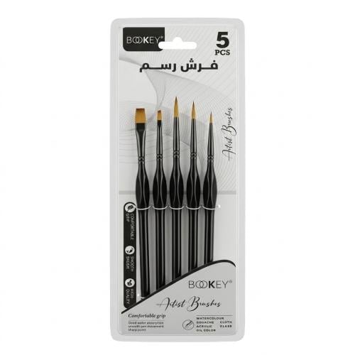 طقم فرش رسم احترافية 5 قطع