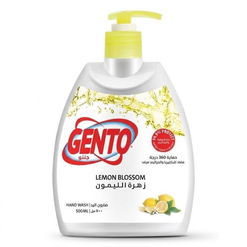 جنتو سائل غسيل لليدين بالليمون المنعش