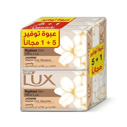 لوكس صابون قوالب لبشرة متألقة بالياسمين 70x6 جرام