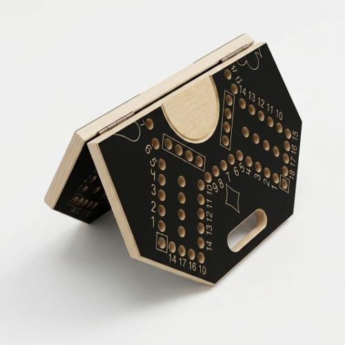 لعبة جاكارو خشبية مرقمة قابلة للطي لــ4 لاعبين 55×...