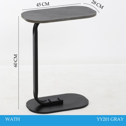 طاوله خدمة لون رمادي