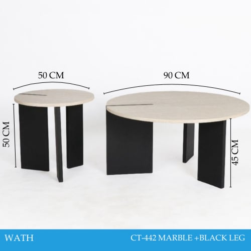 طقم طاولات وسط مودرن