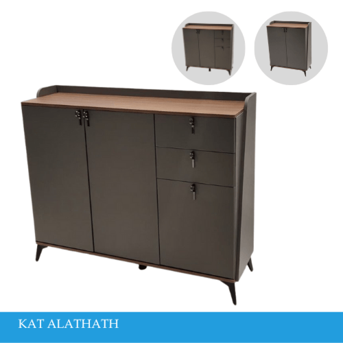 دولاب خشبي مع ادراج فخم عدة ابواب