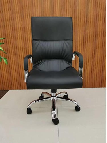 طقم 2كراسي مكتب جلد مودرن