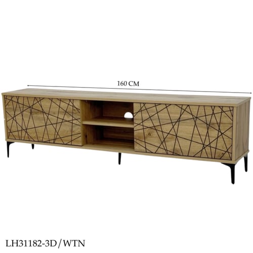 طاولة تلفزيون 180و160 سم عدة ألوان