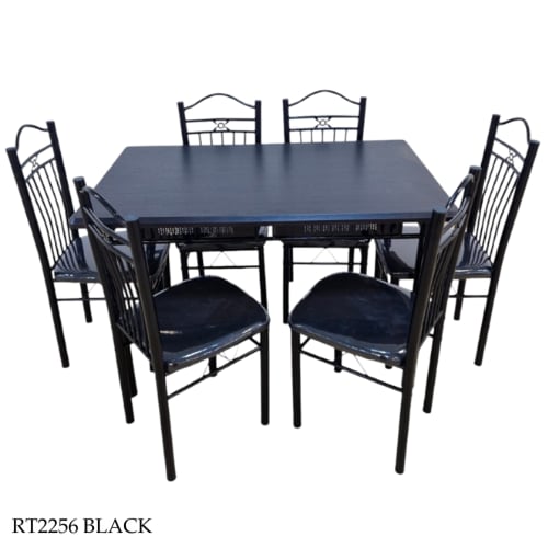 طقم طاولة طعام 4و6 كراسي عدة ألوان