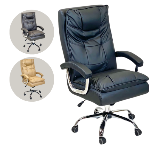 كرسي مكتب دوار جلد عدة الوان