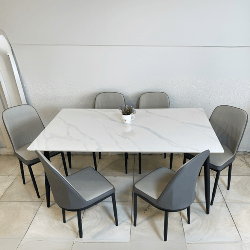 طقم طاولة طعام بورسلان 4و6 كراسي عدة الوان