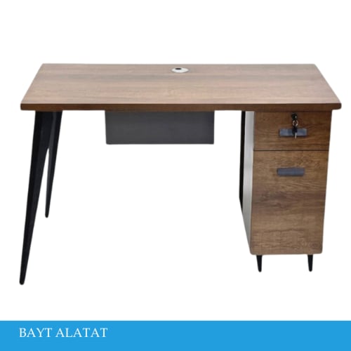 مكتب مودرن 120و140سم عدة الوان
