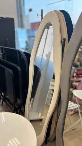 مرايا قطيفة طويله 160و170سم عدة الوان