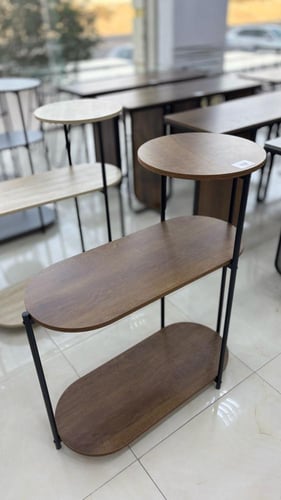 طقم 2طاولات خدمه عدة الوان