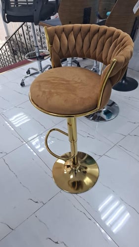 كرسي بار استيل فخم عدة ألوان