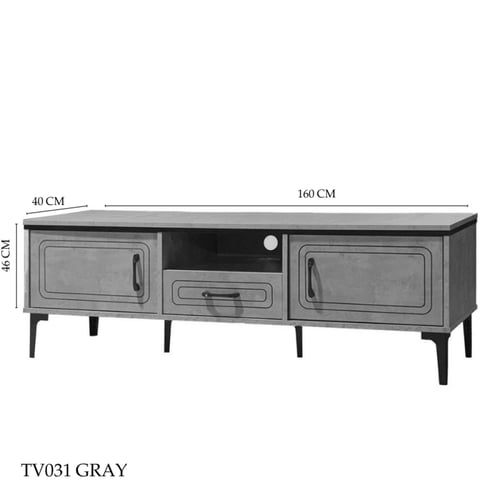 طاولة بلازما رمادي 140و160و180و200 سم