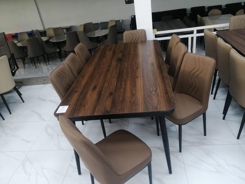 طقم طاولة طعام 4و6 كراسي عدة ألوان