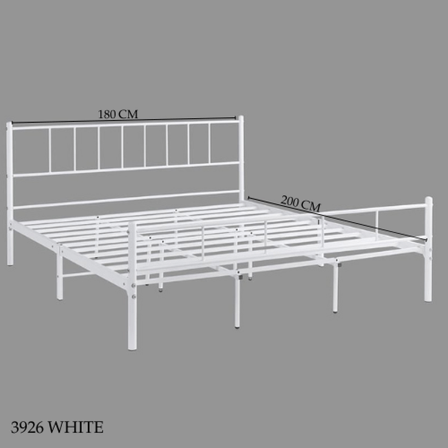 سرير أبيض عدة مقاسات