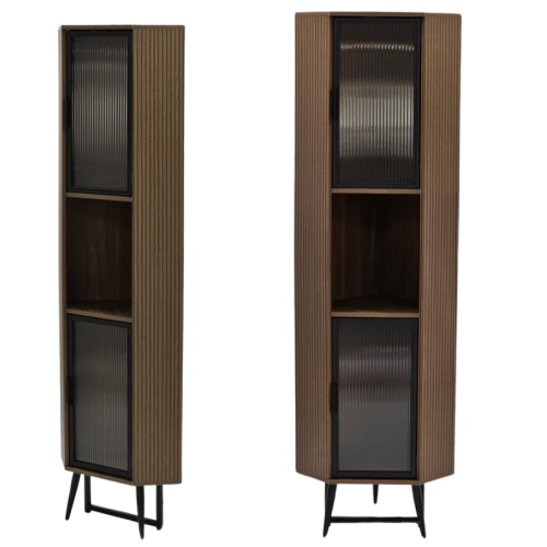 دولاب صاله مودرن لون بني