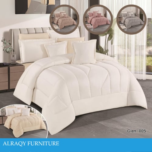 طقم مفرش نفرين ونفر مودرن عدة الاوان