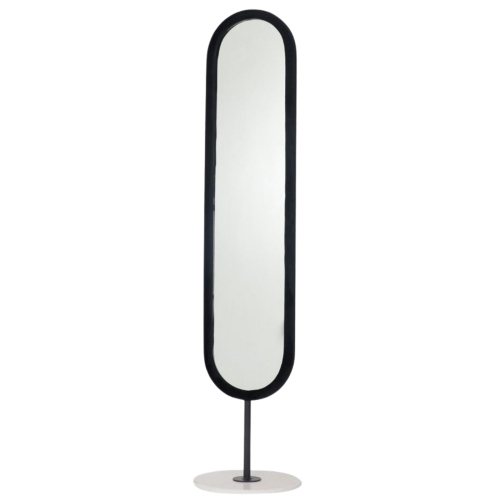 مرايا طويلة بتصميم مودرن لون أسود