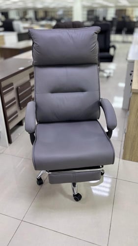 طقم 2كرسي مكتب جلد عدة الوان