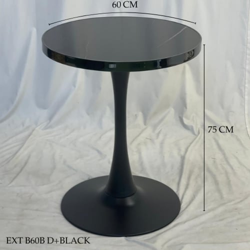 طاوله كوفي 70و60 سم لون اسود