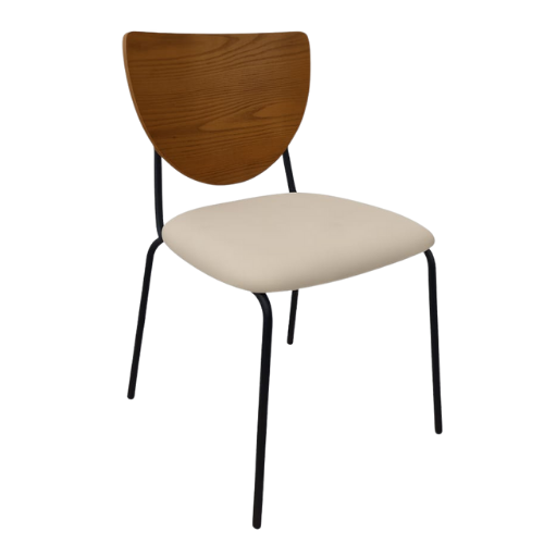 كرسي مطاعم وكوفي ظهر خشب