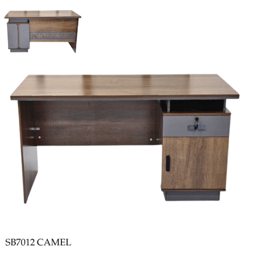 مكتب مع ادراج عدة مقاسات وألوان