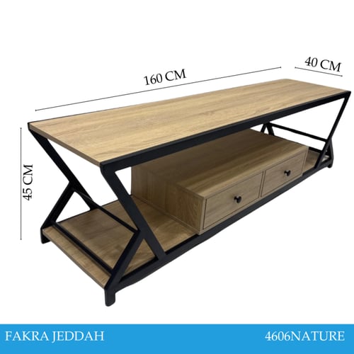 طاولة بلازما خشب 160و180 سم عدة ألوان