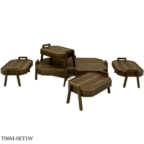 طقم طاولات أرضية تركي عدة ألوان