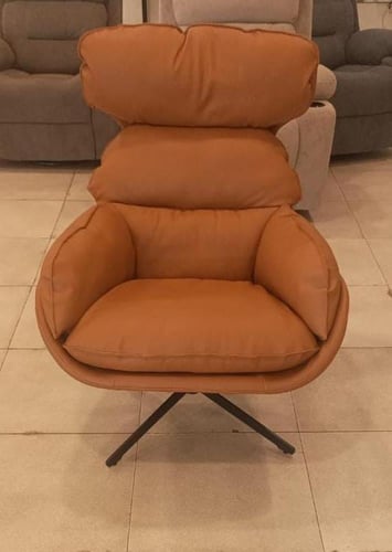 كرسي فخم لون أورنج