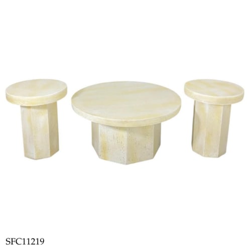 طقم طاولات جبس عدة الوان