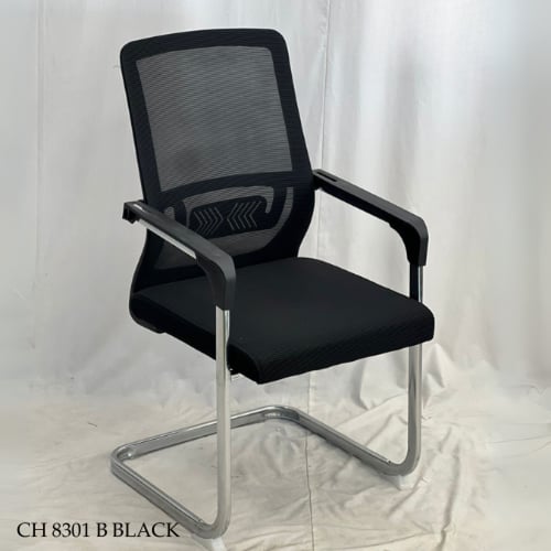 كرسي مكتب دوار وثابت اسود