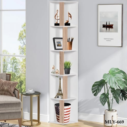 وحدة رفوف بزاوية عدة الوان