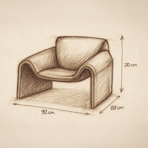 كرسي مريح مودرن عدة الوان