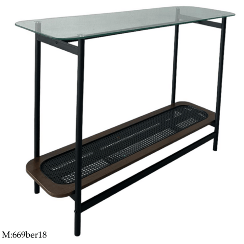 مدخل راتان وزجاج عدة ألوان