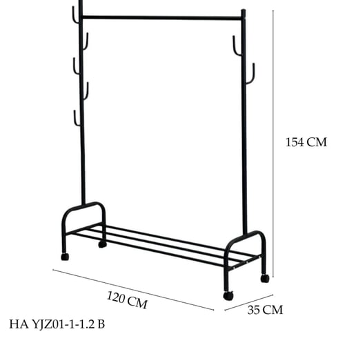 علاقة ملابس عدة موديلات