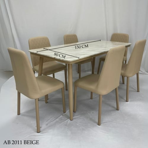 طقم طاولات رخام 6و4 كراسي عدة الوان