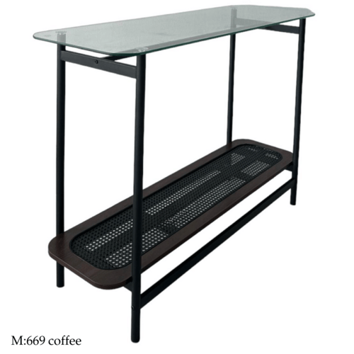 مدخل راتان وزجاج عدة ألوان