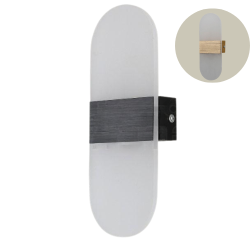 إضاءة جدارية بشكل عصري عده الوان