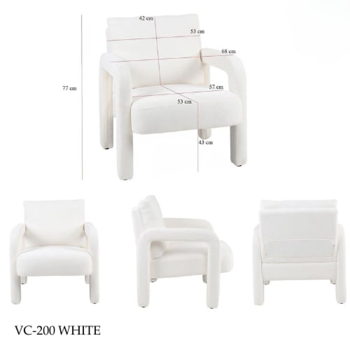 كرسي مفرد فاخر بتصميم مميز وعصري