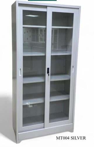 دولاب حديد زجاج سحاب عدة ألوان