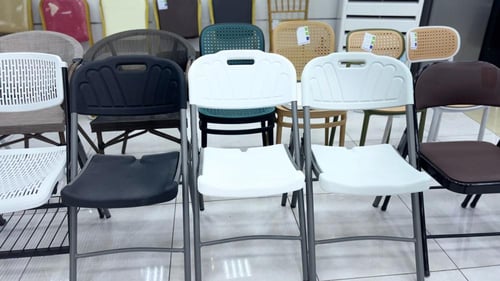 طقم 4 كراسي فايبر عدة ألوان