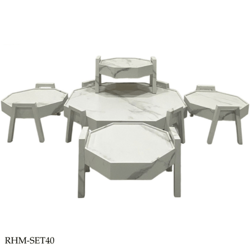 طقم طاولات أرضية تركي عدة ألوان